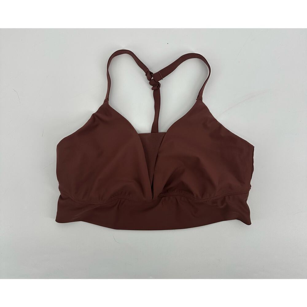 Aerie Razorback sports bra with mesh front